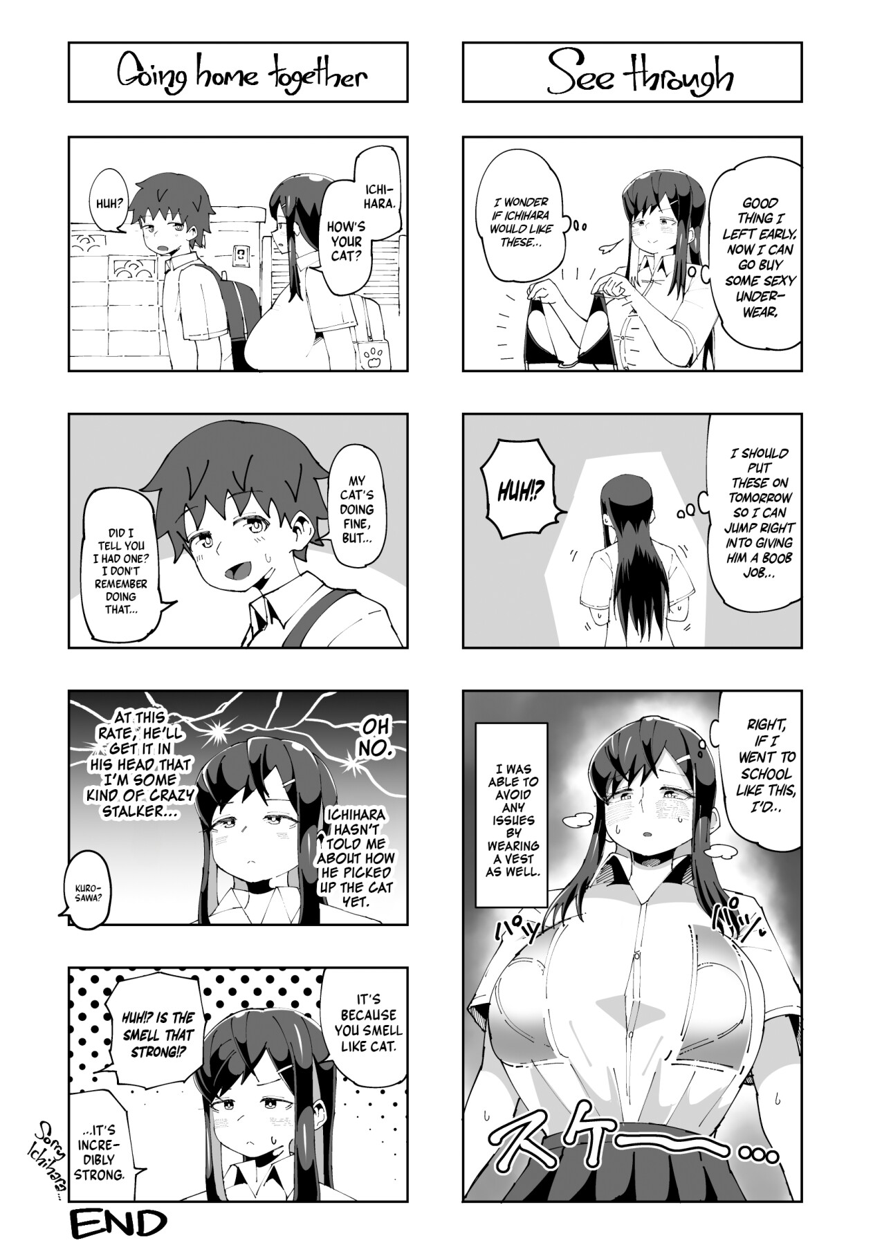 Hentai Manga Comic-My Classmate Who Gives Me Titjobs For Some Reason-Read-38